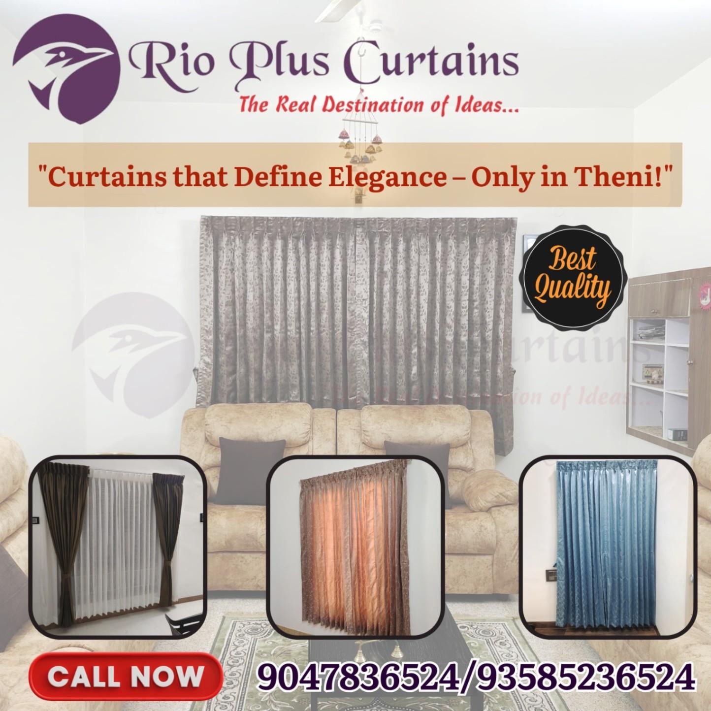 BEST CURTAINS SHOP IN THENI  7868984248