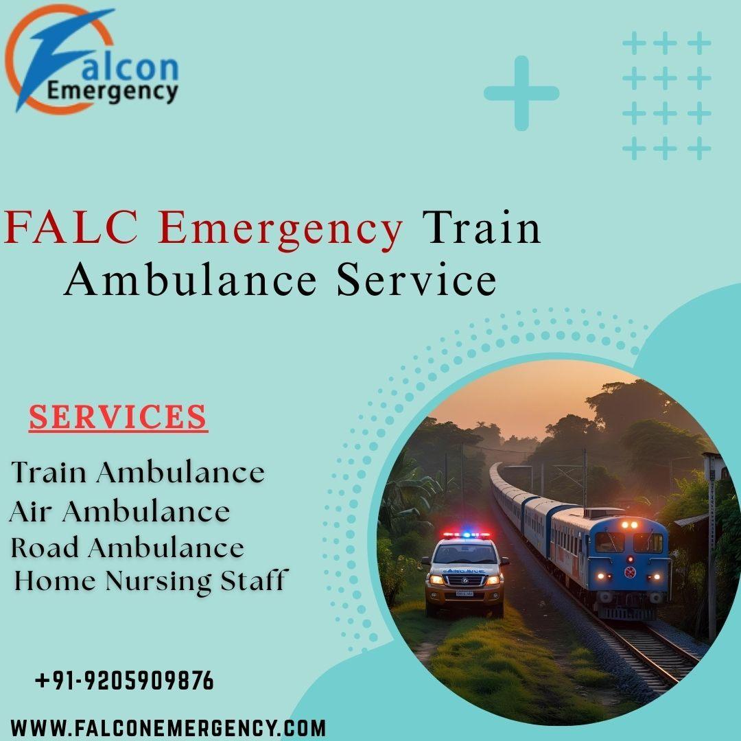 FALC is the Fastest and Safest Train Ambulance in Guwahati in emergencies