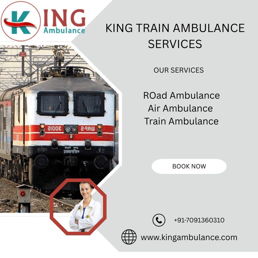 Get Now King Train Ambulance Service in Silchar for Your Patient Care