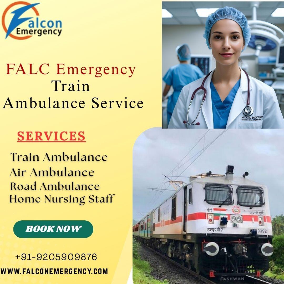 FALC Emergency responds instantly to the emergency in Ranchi with its train