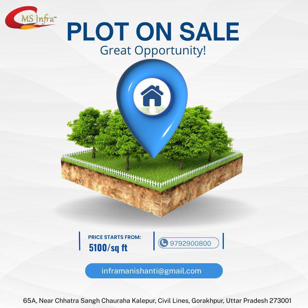 Buy Residential Plot in Gorakhpur  Mani Shanti Infracity