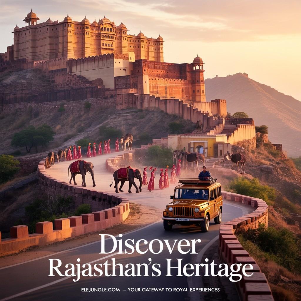 Rajasthan Heritage Tour Packages to Explore Palaces and Elephant Villages