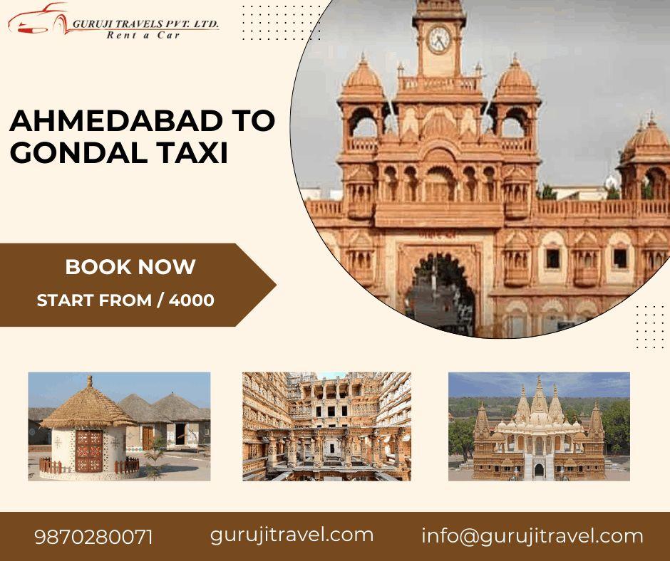 Ahmedabad to Gondal Taxi