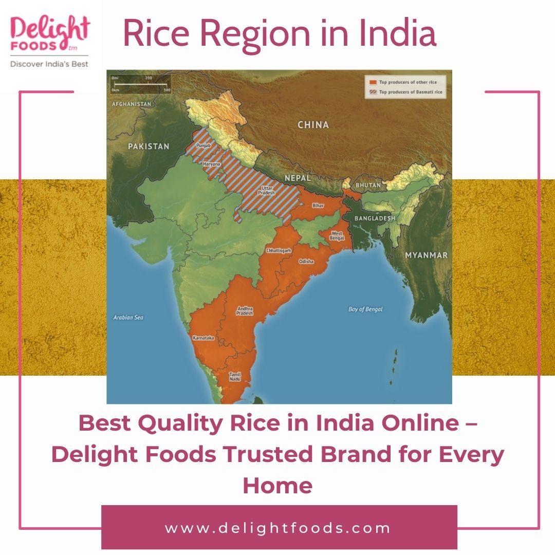 Best Quality Rice in India Online  Delight Foods Trusted Brand for Every Home
