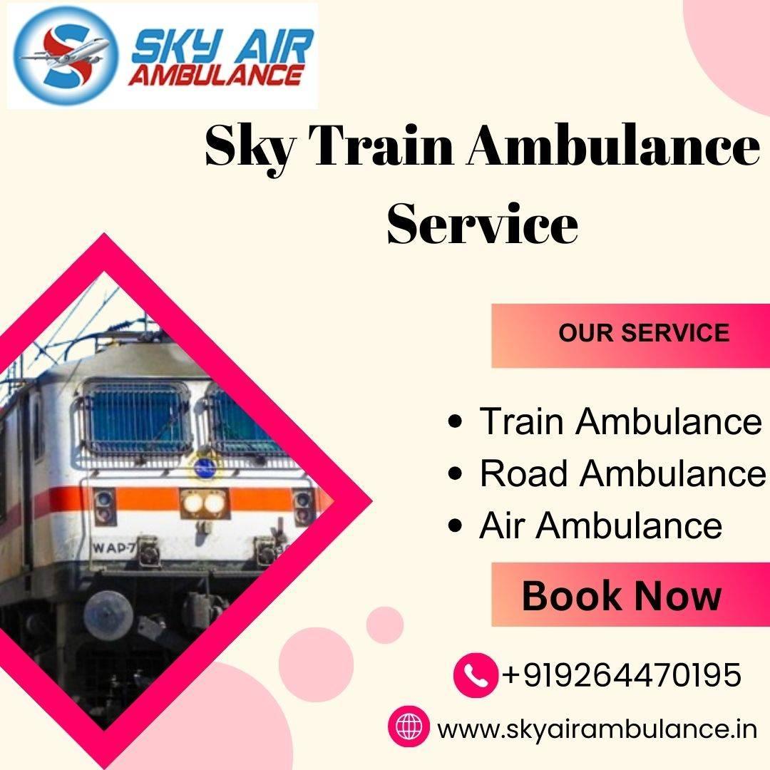 Hire Sky Train Ambulance Service for Emergency Patient Care in Delhi