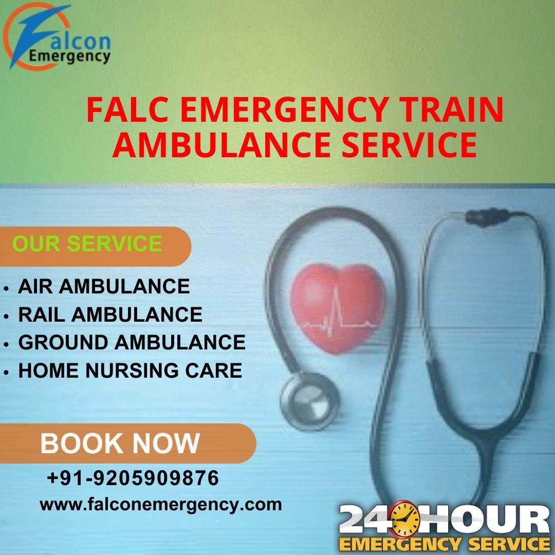 FALC Emergency assists with public transport in Patna with its Train Ambulance