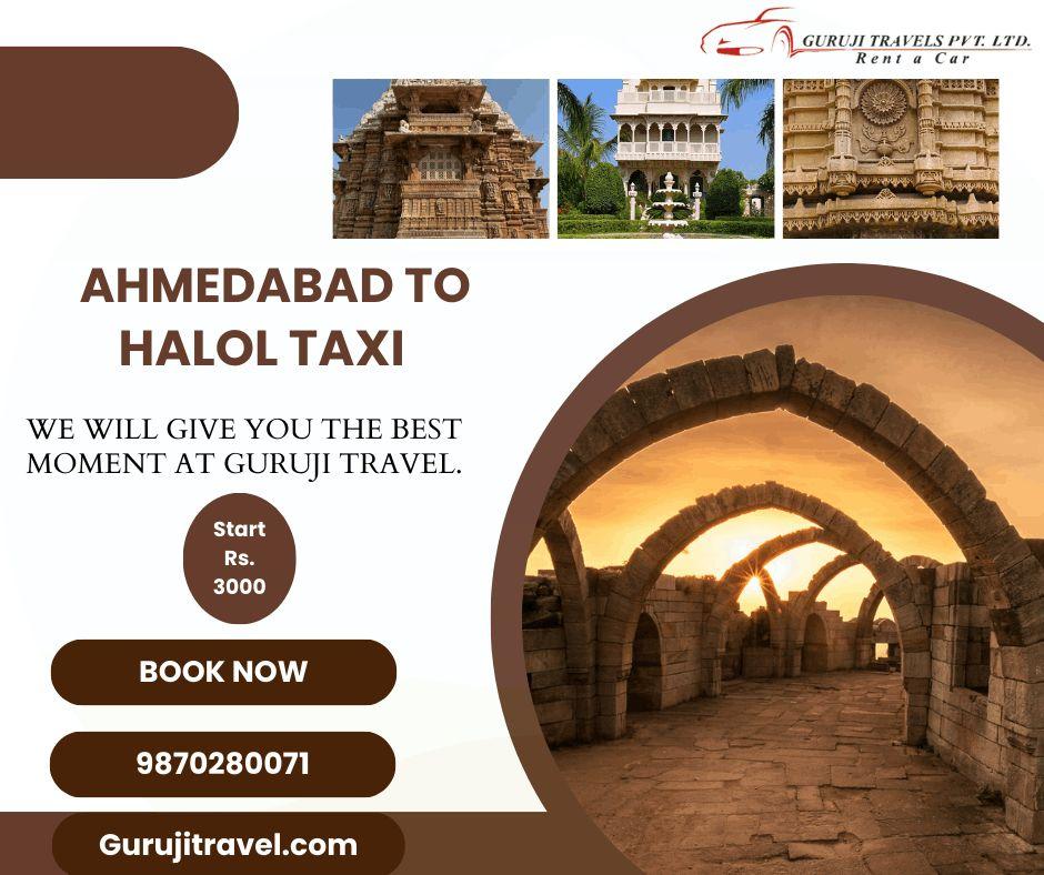 Ahmedabad to Halol Cab 