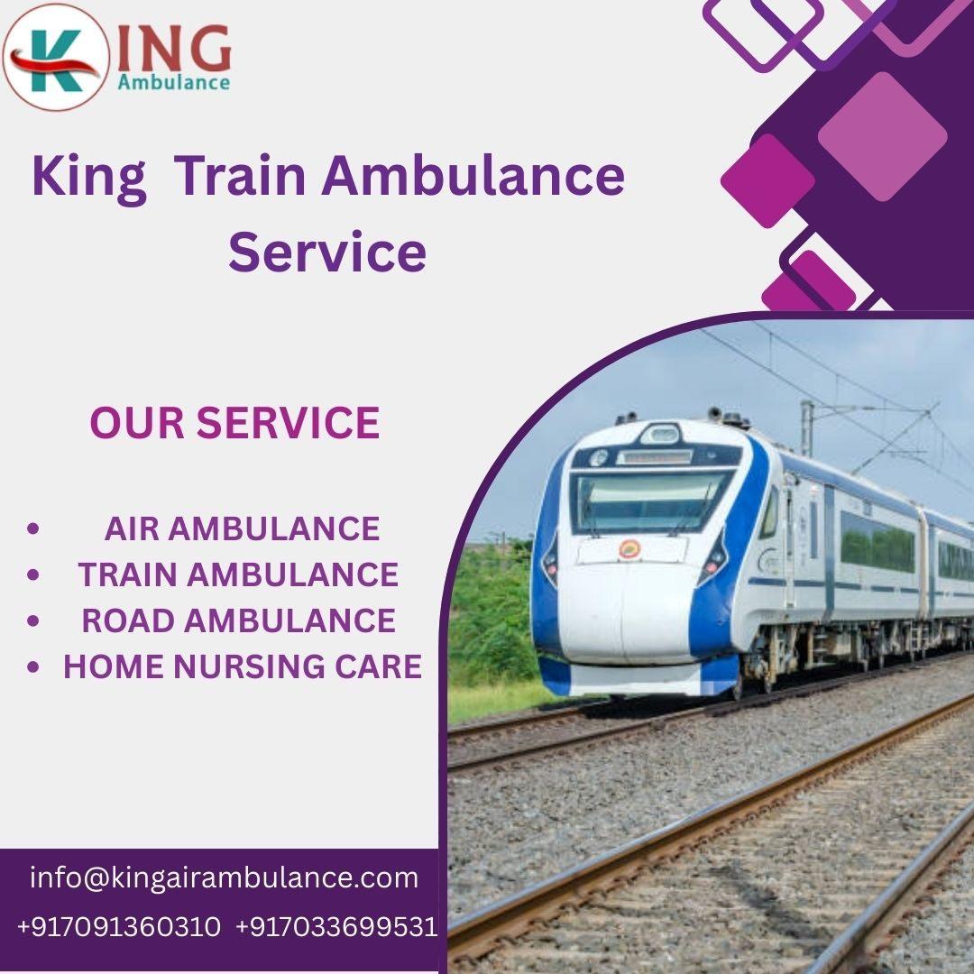 King Train Ambulance Service in Varanasi takes patients to their destination