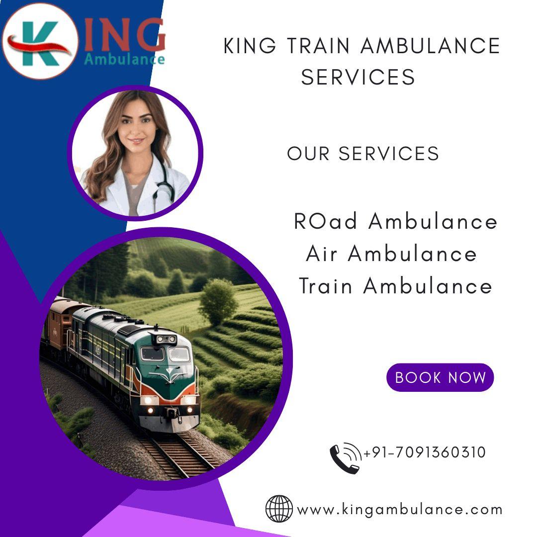Choose King Ambulance Service in Silchar now to take care of your sick patient