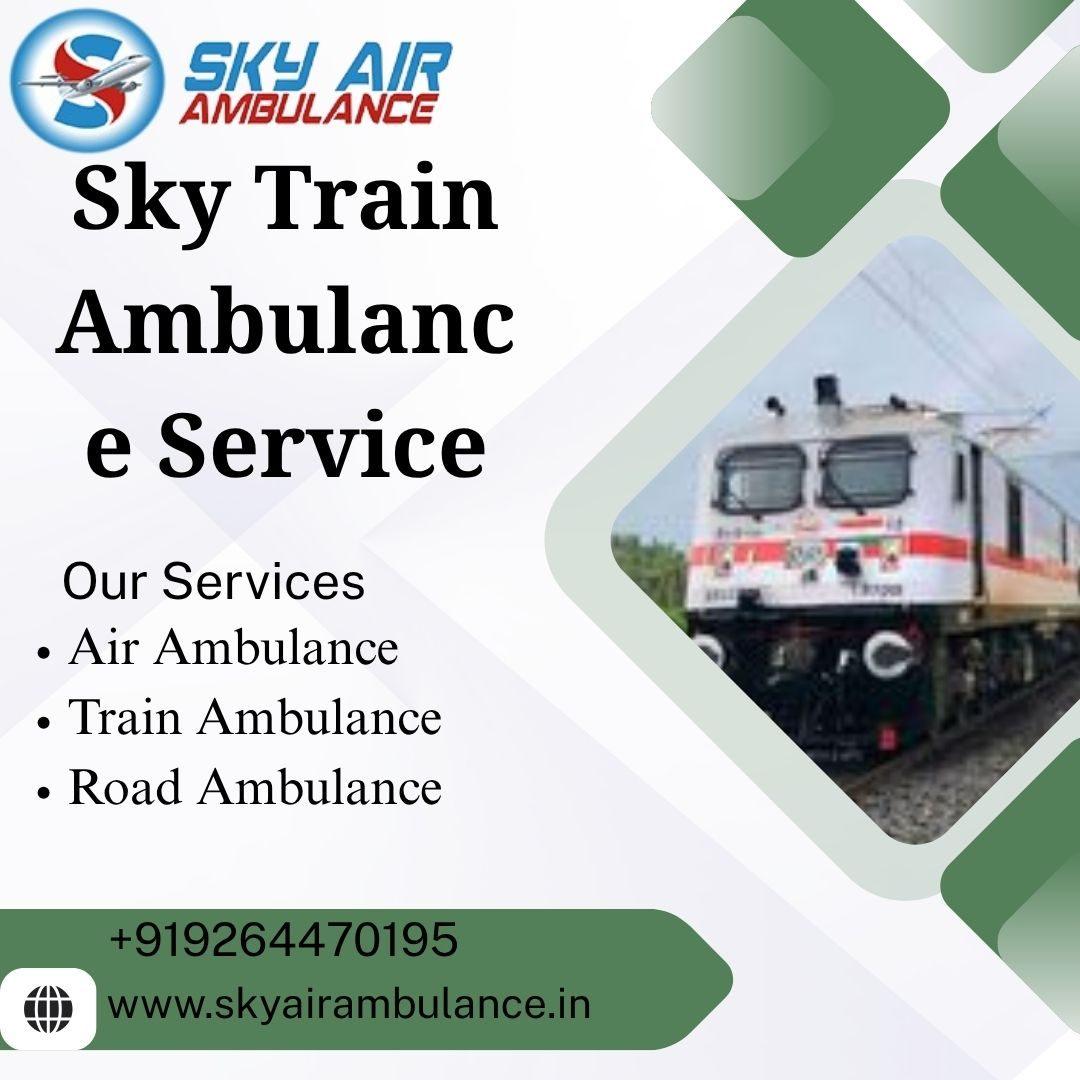  Book Sky Train Ambulance Service with High-Tech Medical Setup in Jabalpur 
