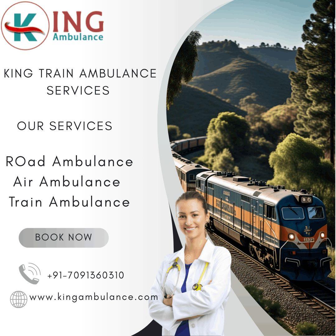 Get King Ambulance Service in Jabalpur now for live care of your patient