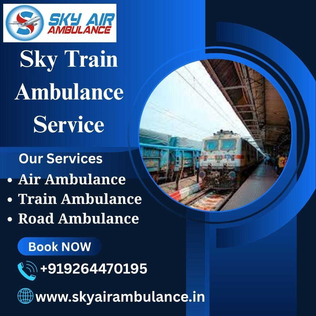  Choose Sky Train Ambulance Service for Quick Transfer of Patients in Raipur