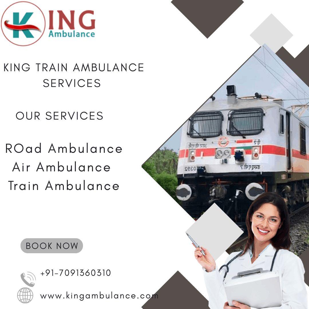 Choose King Ambulance Service in Siliguri now to take care of your  patient.