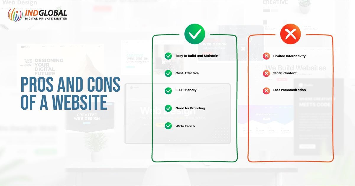 Pros and Cons of a Website