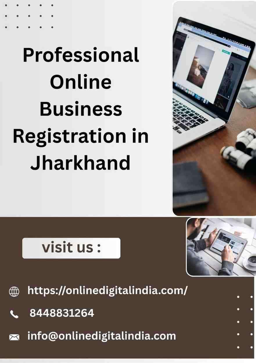 Professional Online Business Registration in Jharkhand
