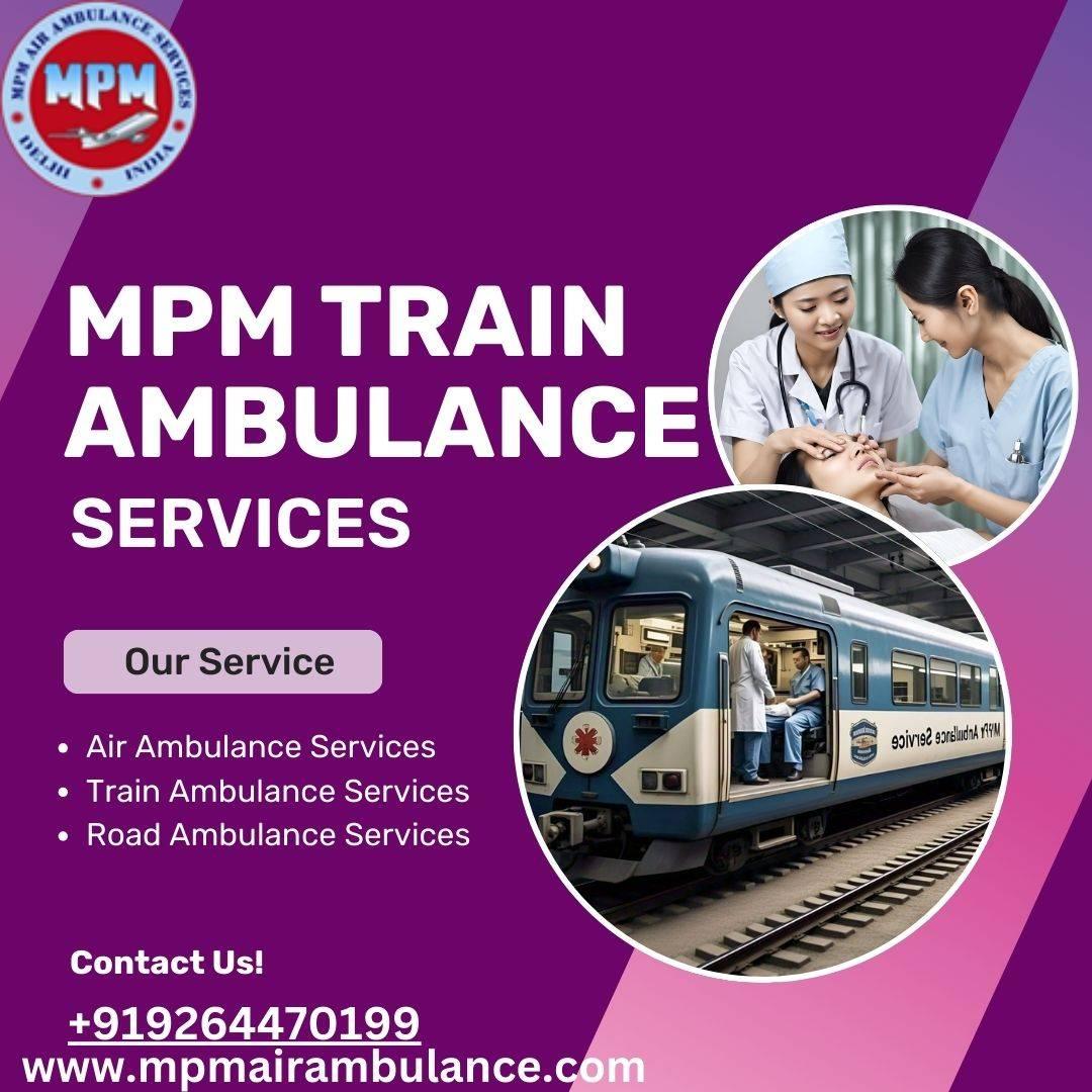 Book MPM Train AmbulaMnce Service in Indore 