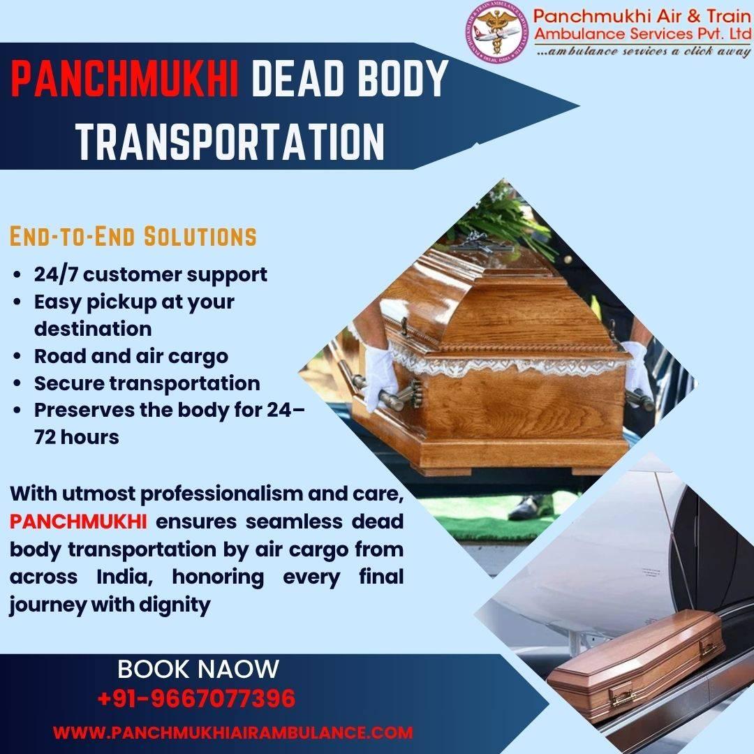 Panchmukhi provides emergency body transport service for distant areas in Mumbai