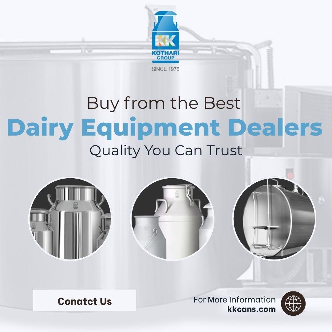 Buy from the Best Dairy Equipment Dealers  Quality You Can Trust