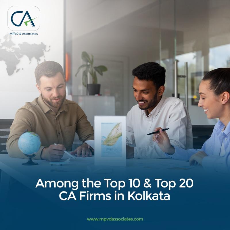 Among the Top 10 & Top 20 CA Firms in Kolkata