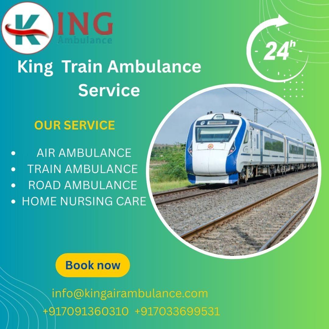 King Train Ambulance service in Nagpur takes your patient to their destination