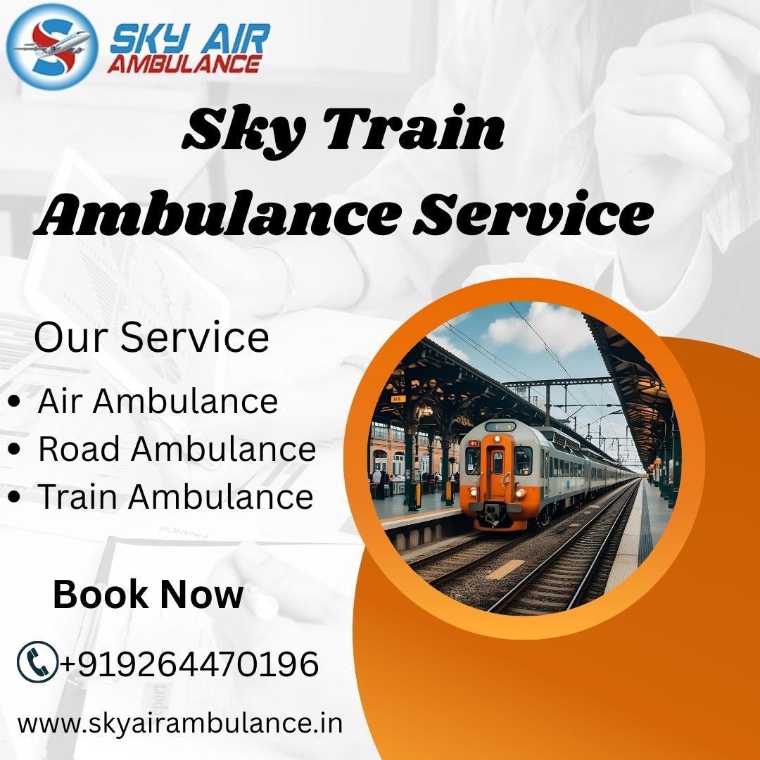 Hire Sky Train Ambulance Service for Faster Patient Transportation in Delhi