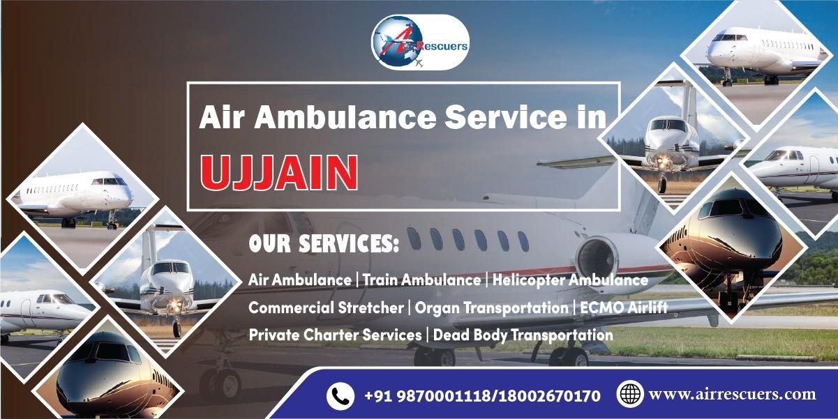 24/7 Emergency Air Ambulance Services in Ujjain