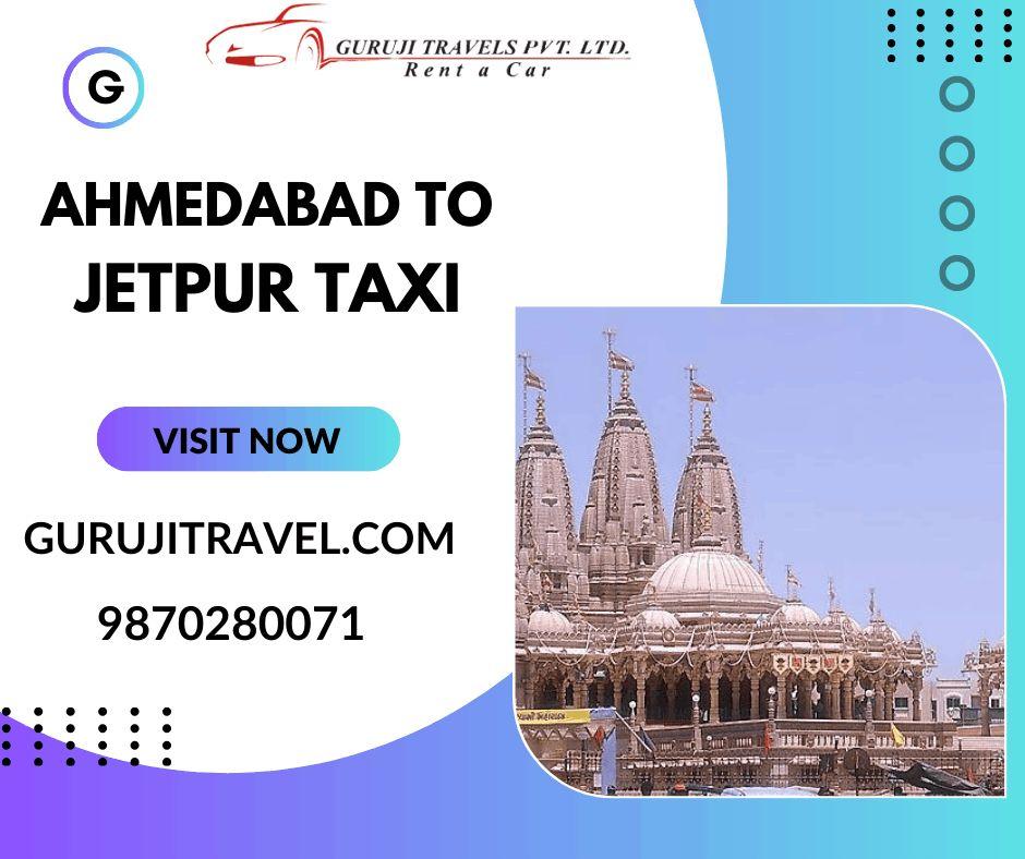 Ahmedabad to Jetpur Cab 