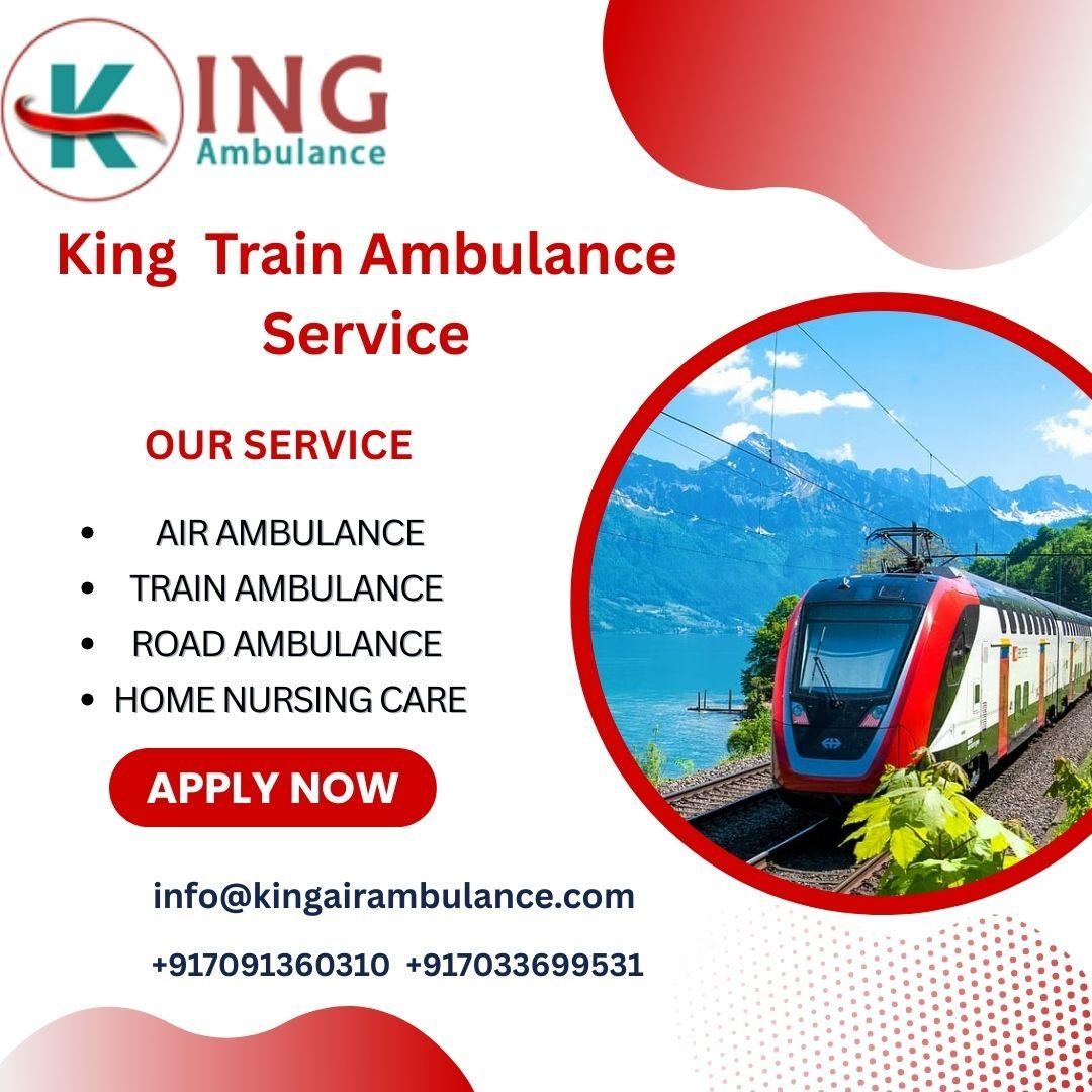 King Train Ambulance service in Bhopal plays a  in transporting patients 