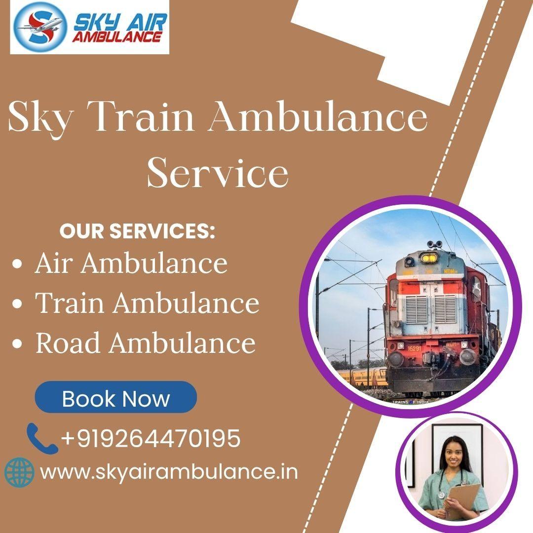 Use Sky Train Ambulance service in Nagpur to transport your critical patient