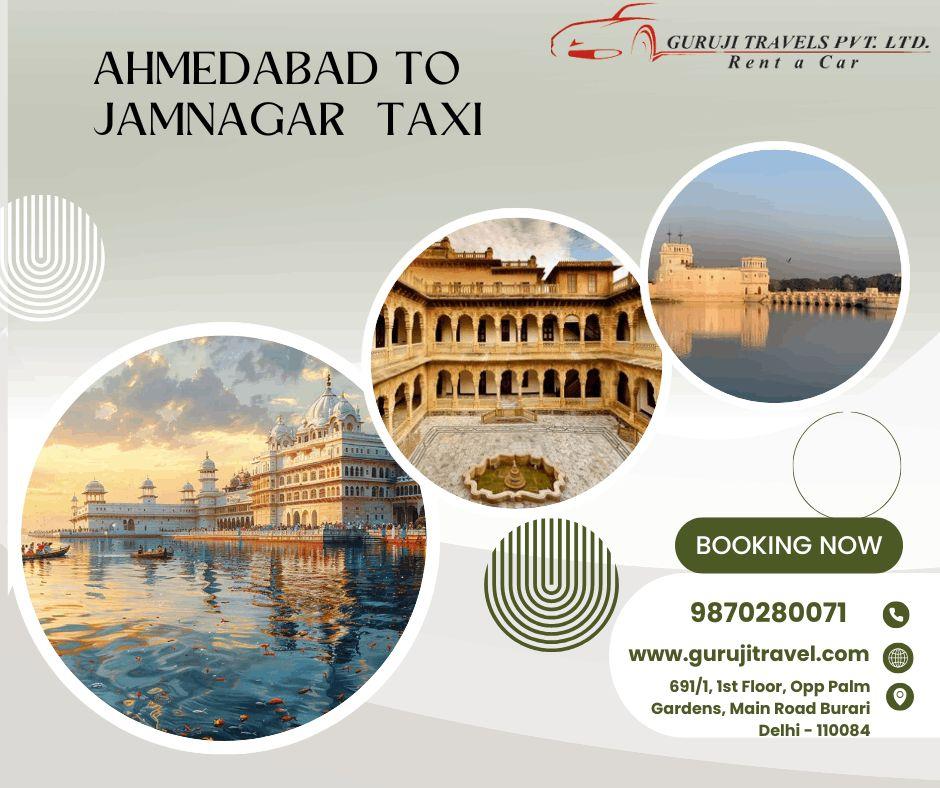 Ahmedabad to Jamnagar Taxi