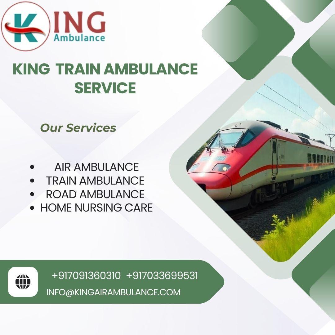 King Train Ambulance service in Siliguri provides a transport your patient