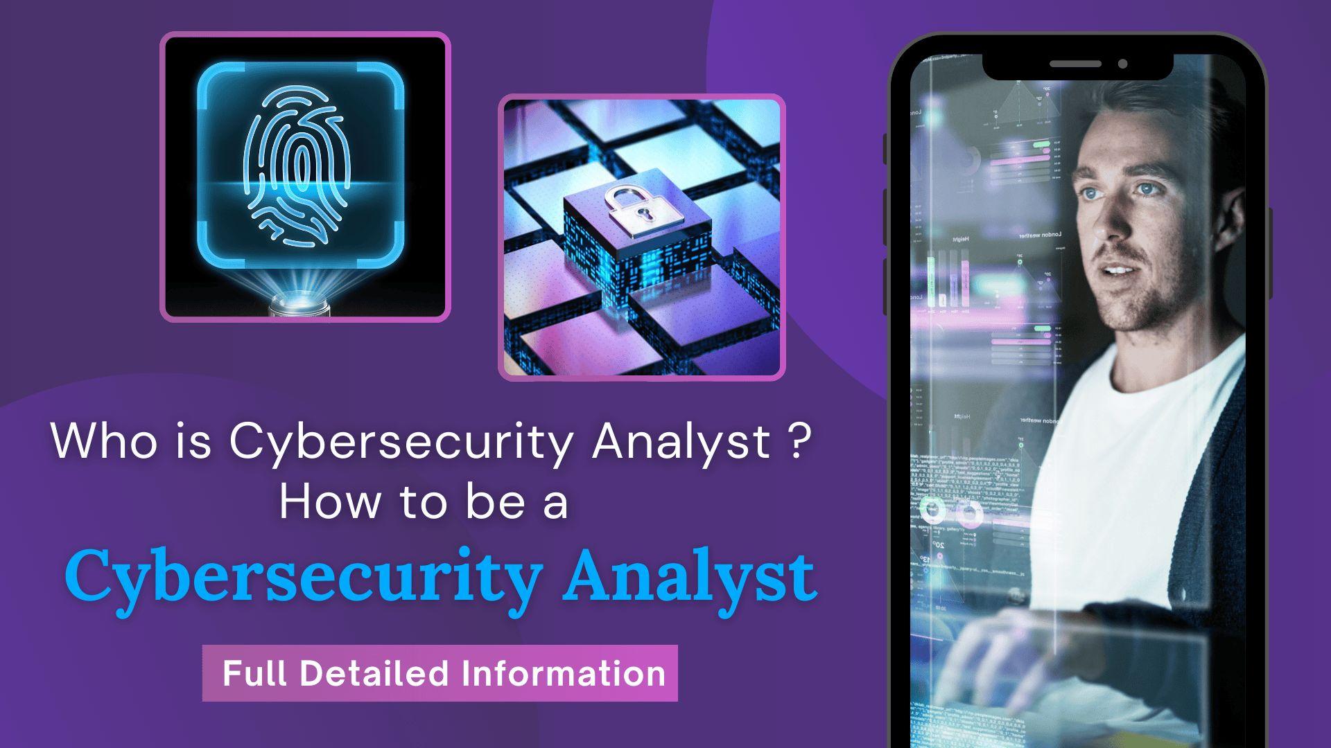  Cybersecurity Analyst