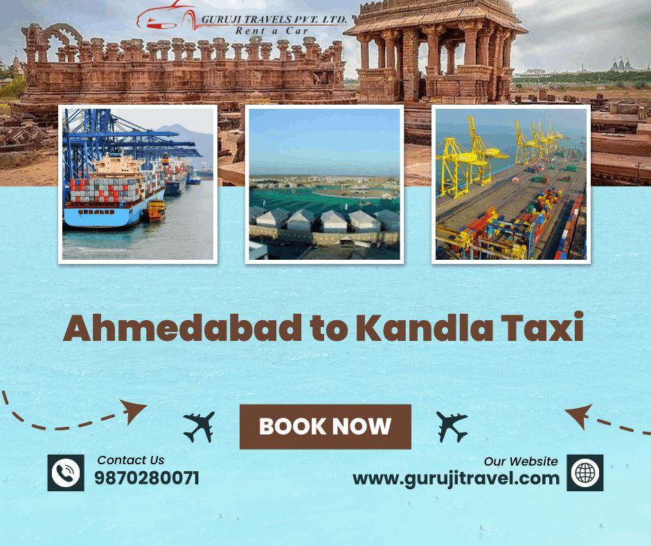Ahmedabad to Kandla Taxi