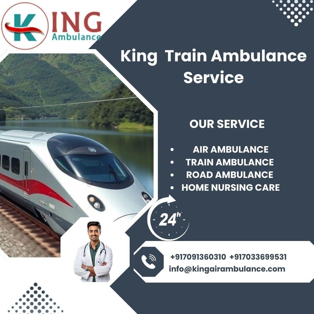 King Train Ambulance in Siliguri provides transportn facility to your patient