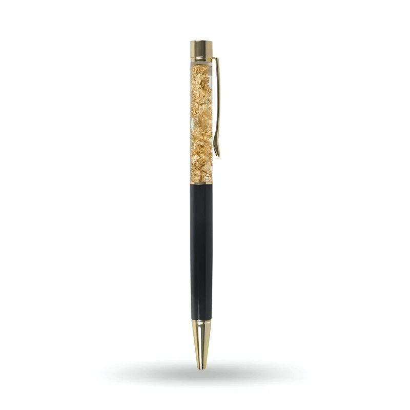 Personalized Golden Glitter Pen