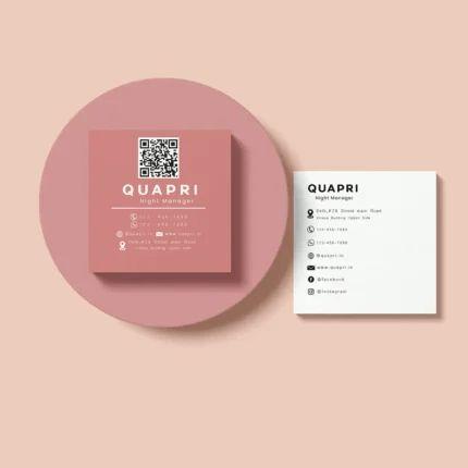Square Visiting Cards