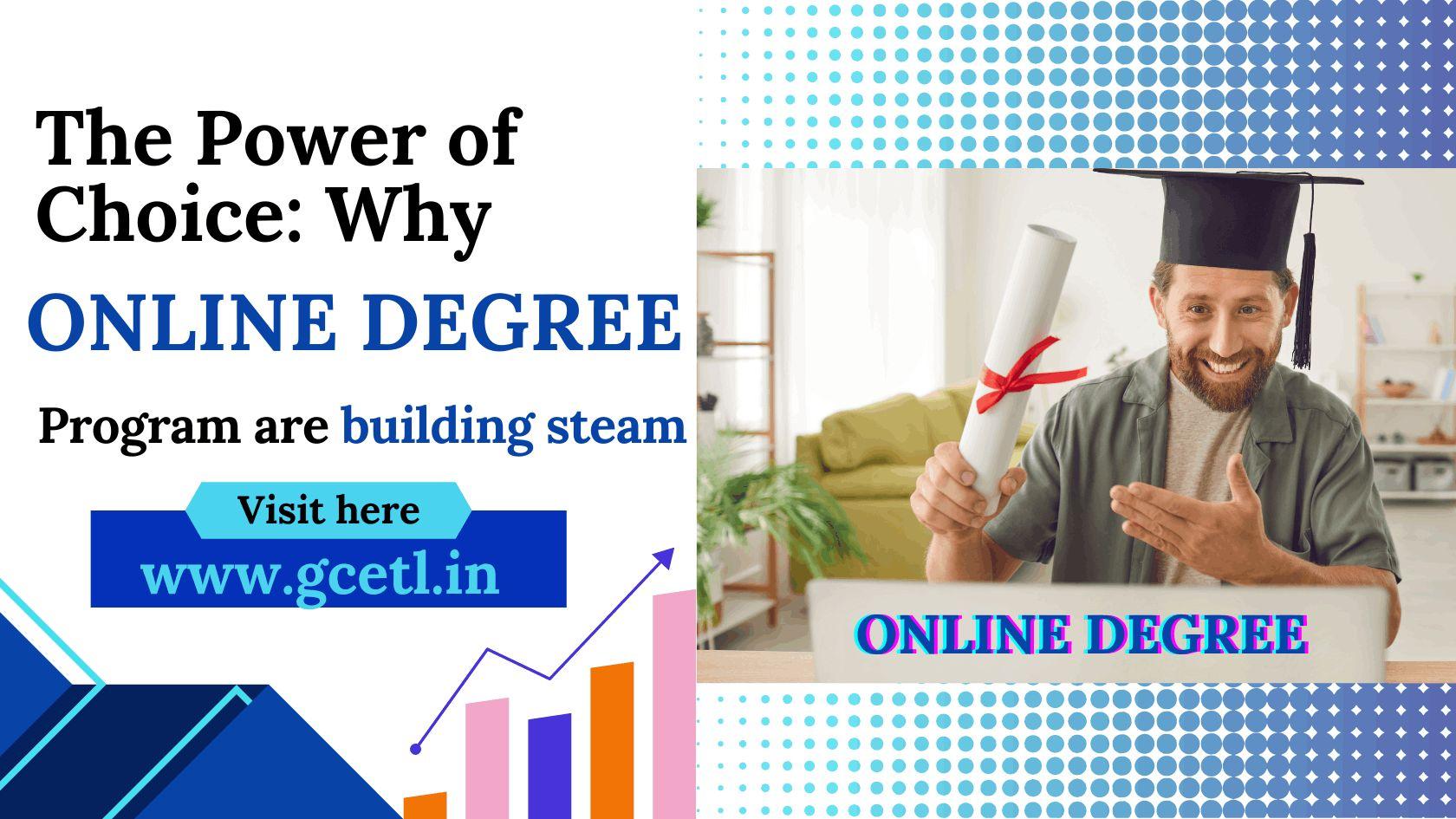 Power of Choice: Why Online Degree Programs Are Building Steam