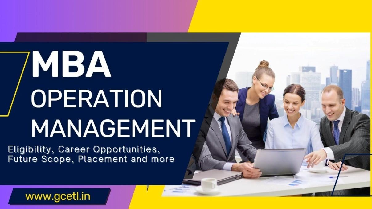 MBA Operations Management
