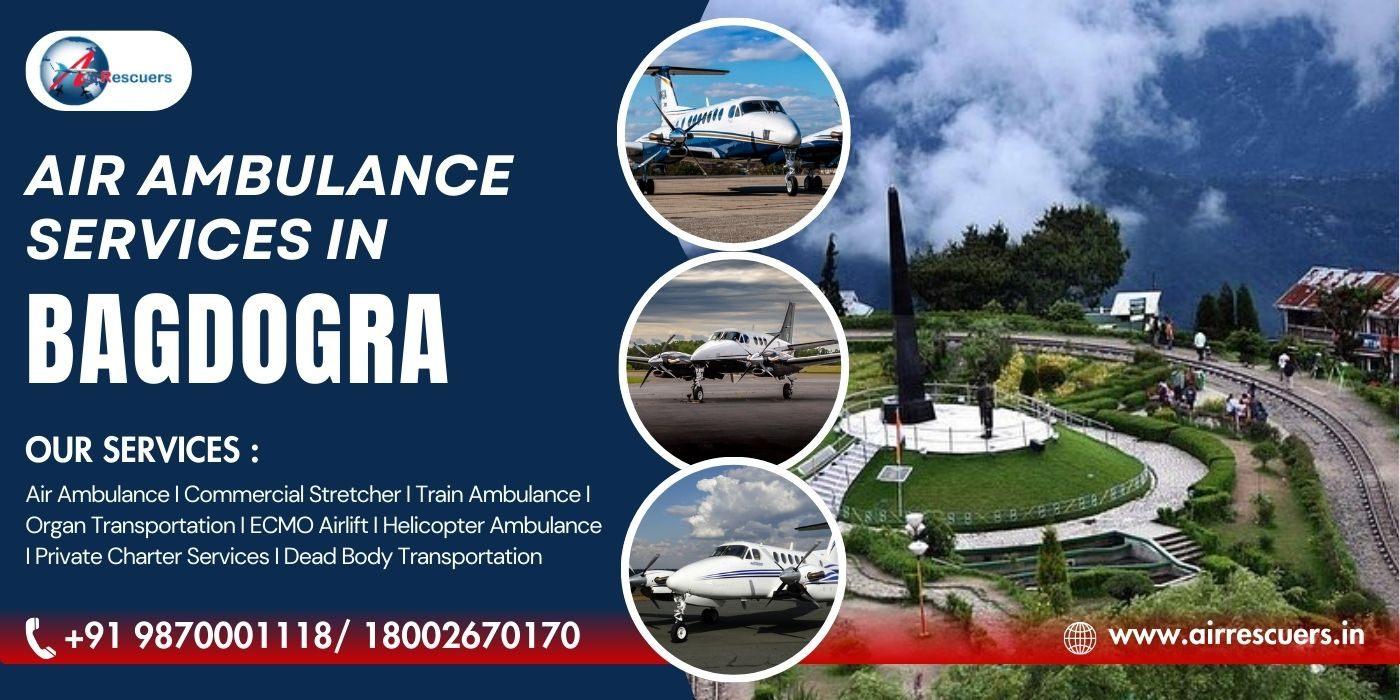 Reliable Air Ambulance Service in Bagdogra - Air Rescuers