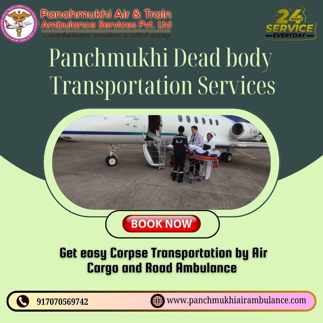 Panchmukhi funeral Transportation in Ranchi with present corpse transit easy