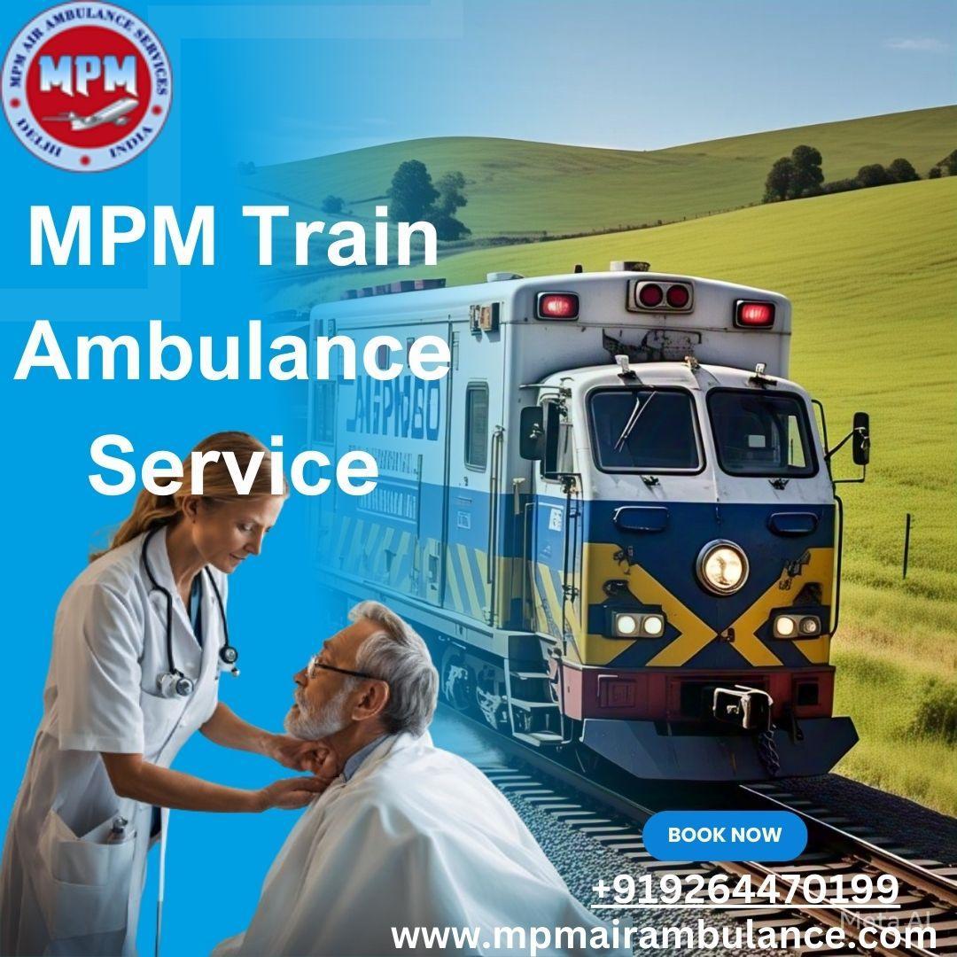 MPM Train Ambulance in Patna is ready to serve you with modern facilities