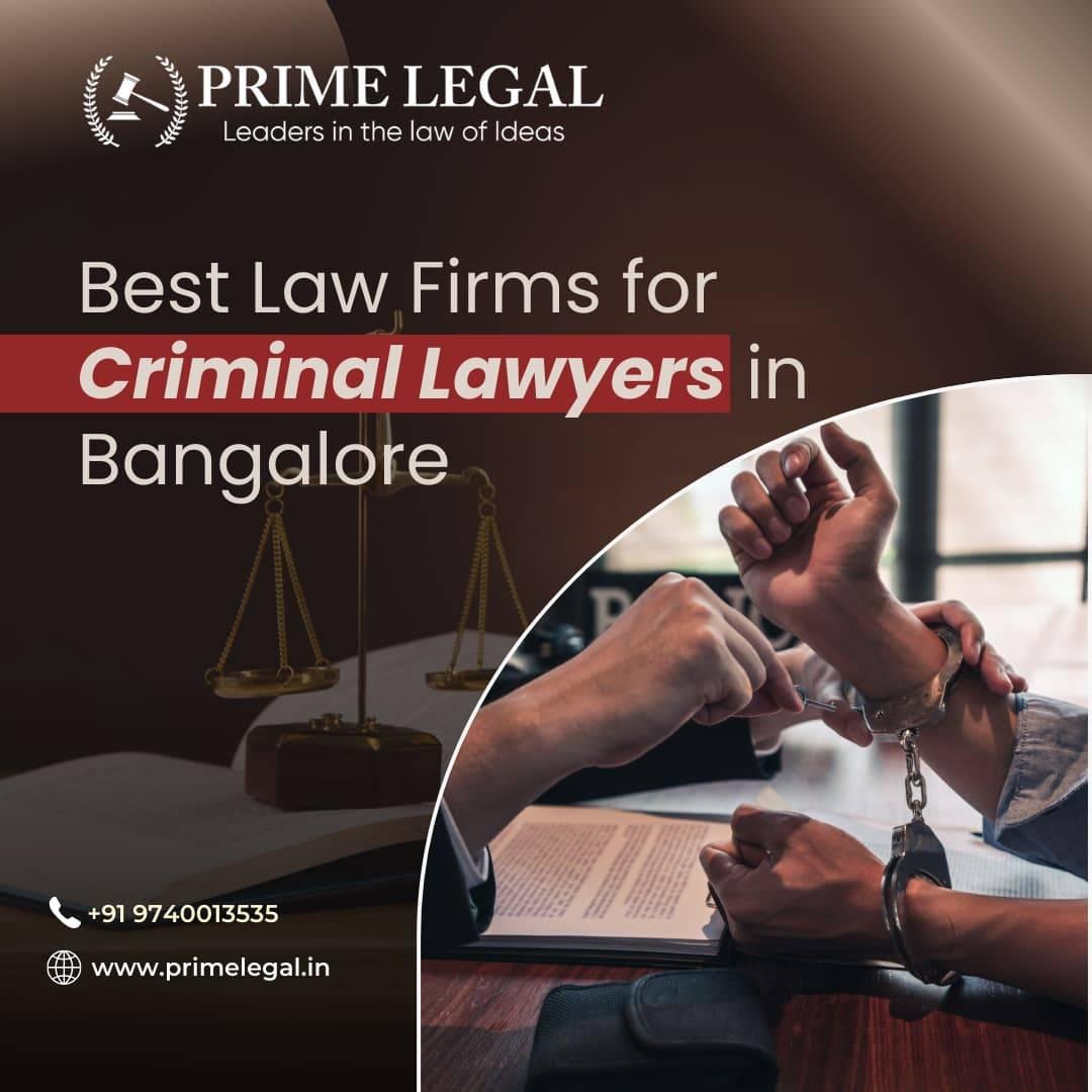 Top criminal lawyers in Bangalore