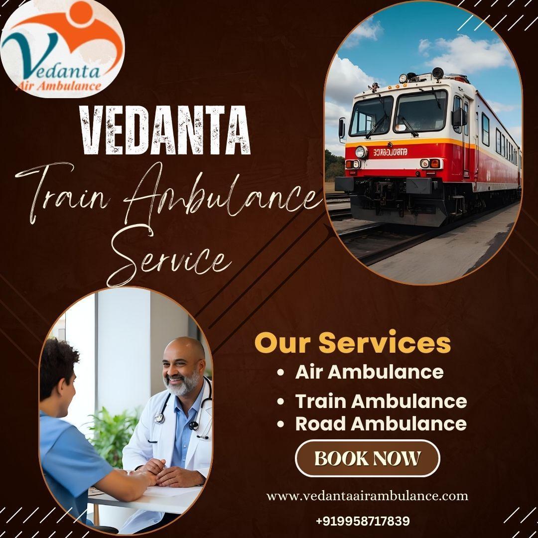 Vedanta Provided a 24-Hour Train Ambulance Booking Facility in Kochin