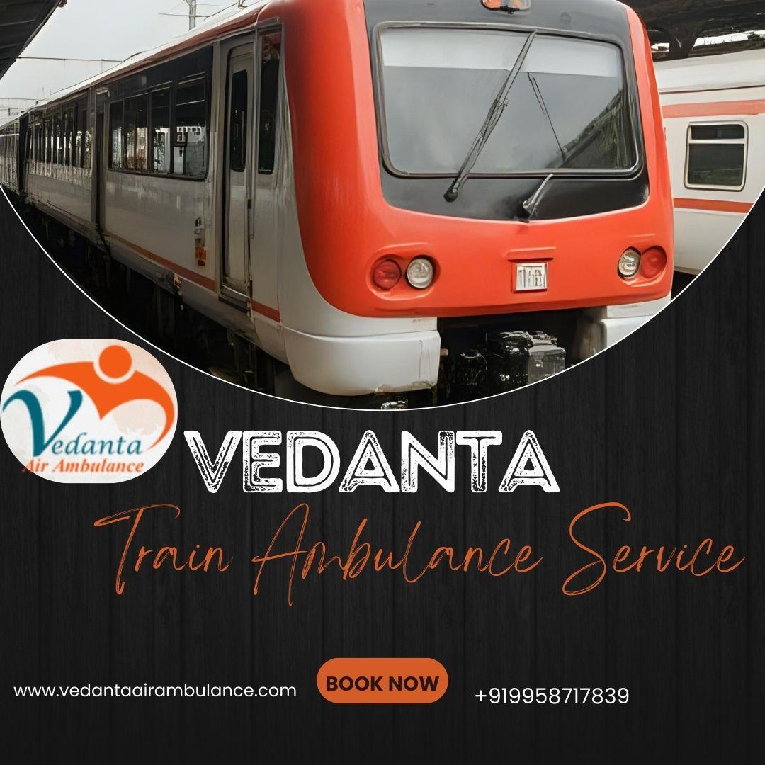 Vedanta Train Ambulance in Ernakulam Provides the Utmost Care for Patient Travel