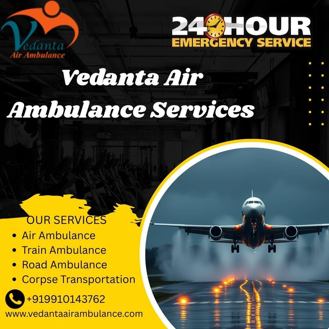 Vedanta Air Ambulance Service in Amritsar for Transfer of Your Critical Patient