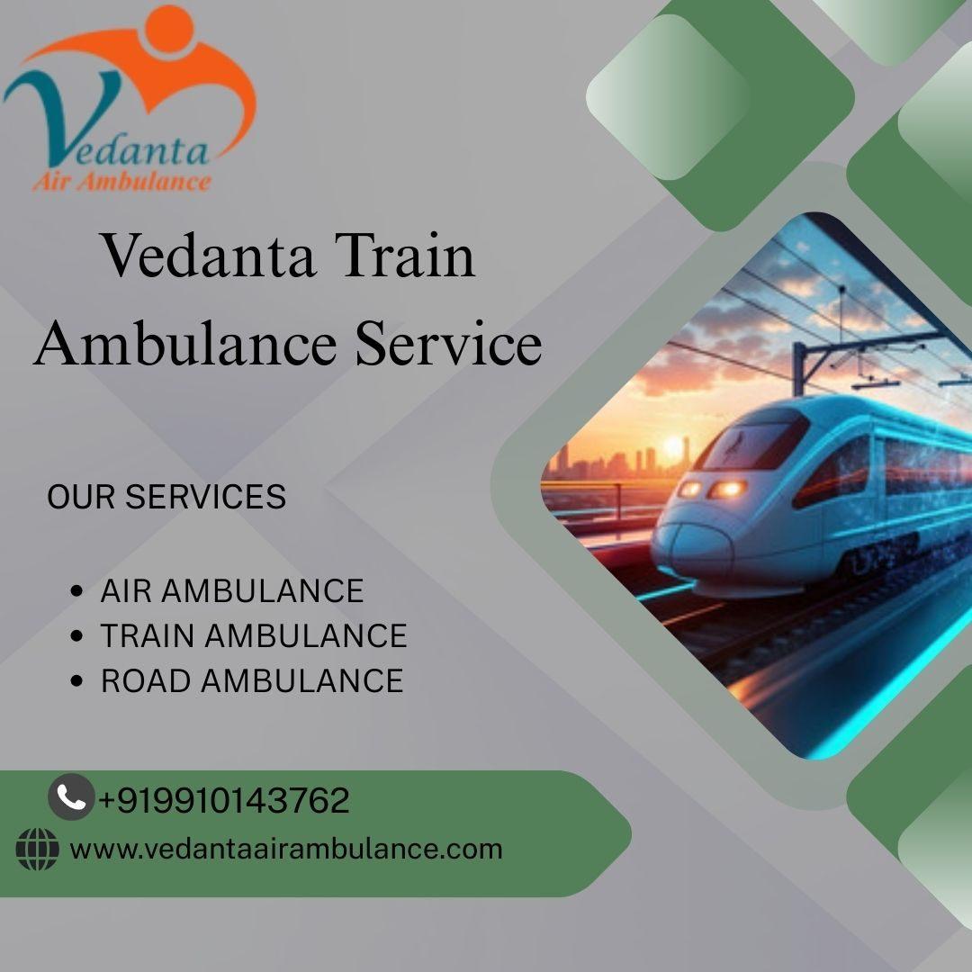 Book Vedanta Train Ambulance Service in Thiruvananthapuram