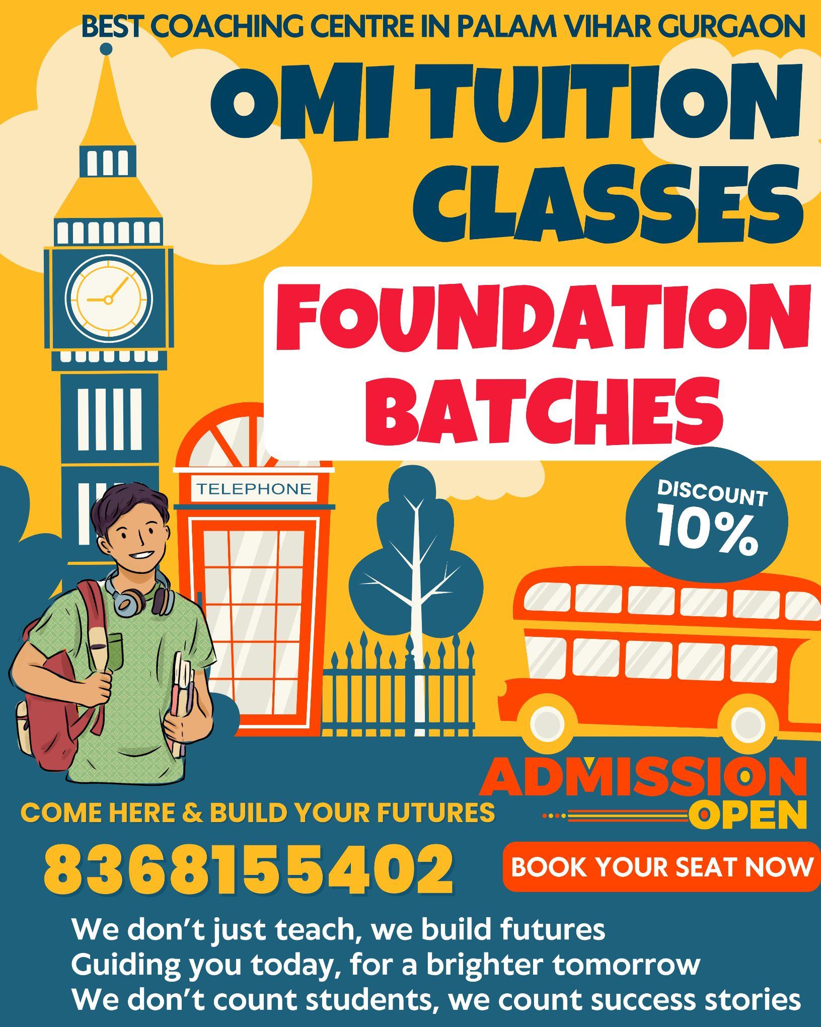 Unlocking Academic Success with Omi Tuition Classes in Palam Vihar