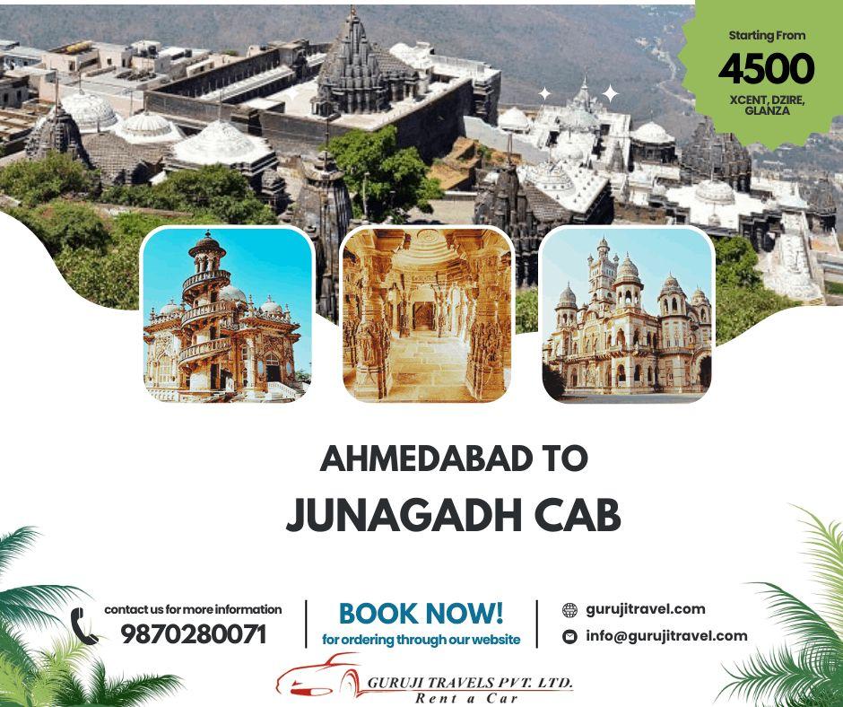 Ahmedabad to Junagadh Taxi 