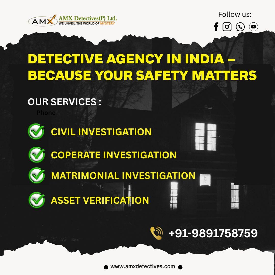 Detective Agency in India | AMX Detectives by Baldev Kumar Puri