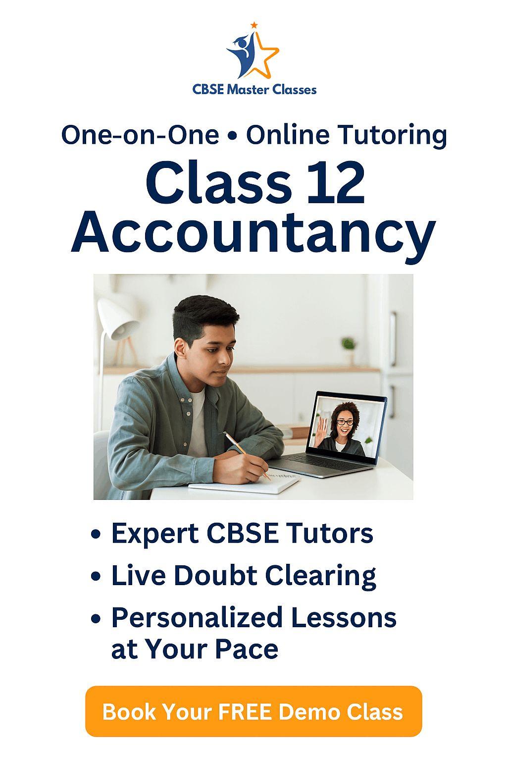 Class 12 Accounts Tutor